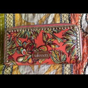 Sakroots double sided wallet